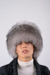 Colbacco in volpe frost naturale – grigio