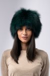Colbacco in volpe frost – verde